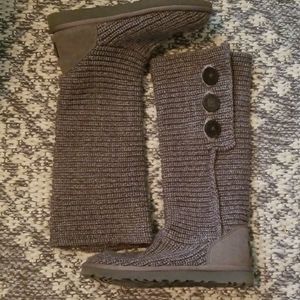 UGG Classic Cardi Boot- Grey